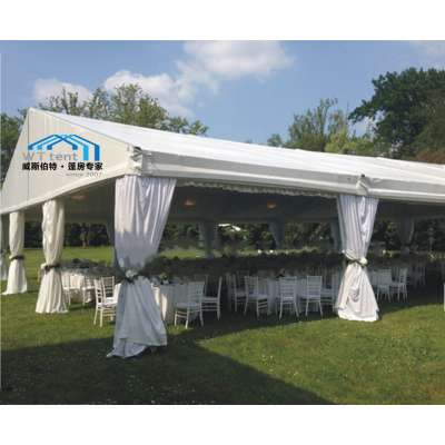 Aluminum Frame Structure PVC Fabric Outdoor Party tent A shaped tents made in China